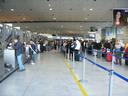 . arrive  NY